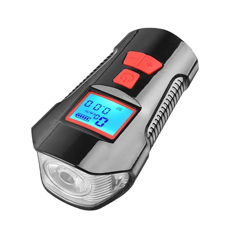 Водонепроницаемый велосипедный светильник USB Перезаряжаемый светодиодный велосипедный передний светильник велосипедный компьютер флэш-светильник на руль велосипедный головной светильник