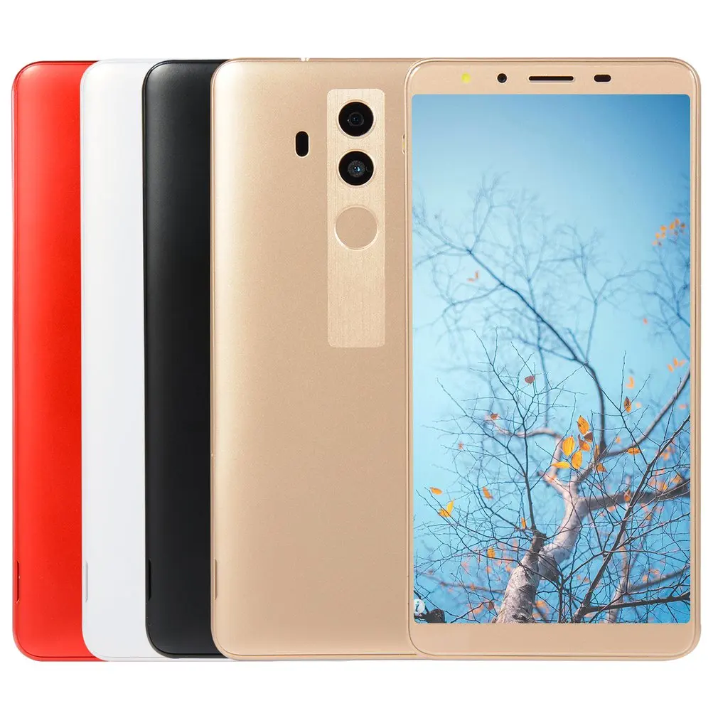 4G Smartphone 5.72 Inch Android Quad Core Dual Sim Global Version Communication Mobile Phone Fingerprint Machine Smart Phone
