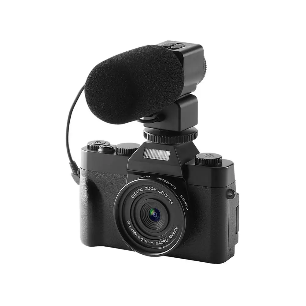 Цена Портативная цифровая камера видеокамера Full HD 1080P видеокамера 16X Zoom AV интерфейс 16 мегапикселей CMOS сенсор горячая распродажа# W1