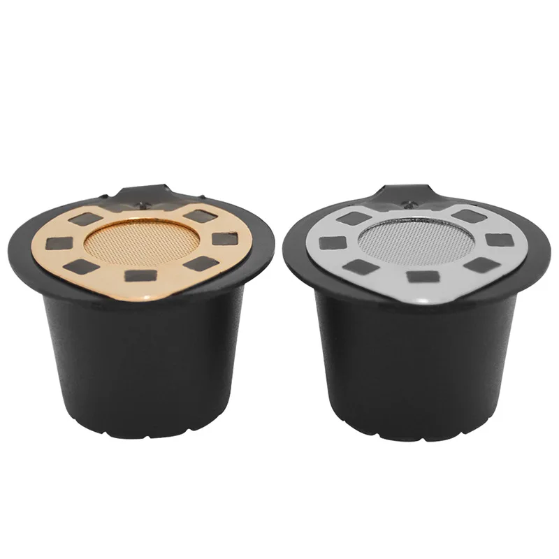 

Nestle Capsule Nespresso Filled-Repeat Utility Coffee Capsule Stainless Steel Gold Plated Filter