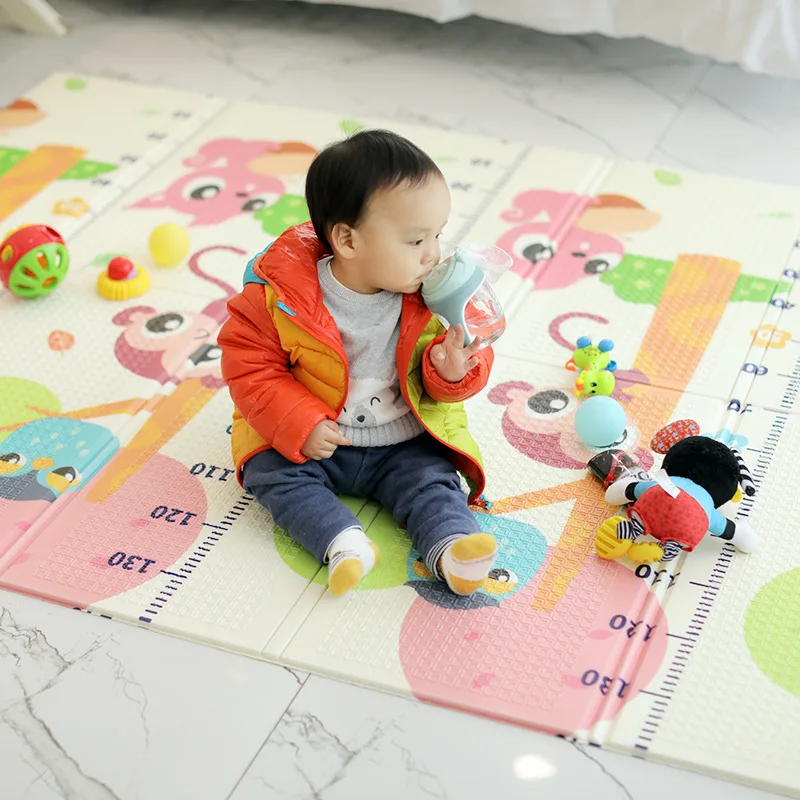 

Thick Environmentally Friendly XPe Folding Crawl Pad Baby Infant Climbing Pad Thickening Outdoor Foam Game Customized Floor Mat
