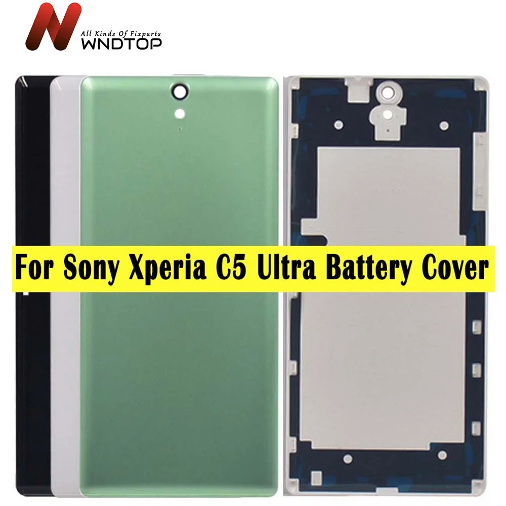 Оригинал для Sony Xperia C5 Ultra E5553 Крышка корпуса аккумулятора с NFC запасные части