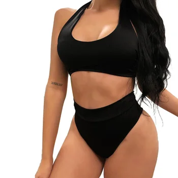 

Womens High Waist Push-up Bikini Set Swimsuit Bathing Suit Swimwear Beach Bra Briefs Sets
