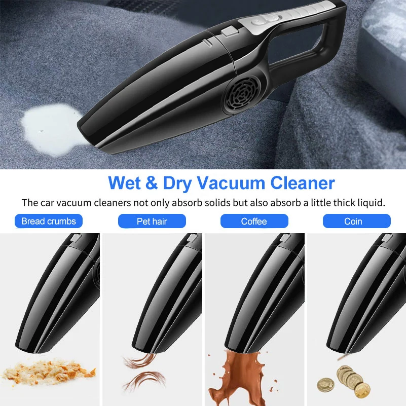Portable Car Vacuum Cleaner For Auto Handheld Vaccum Cleaner Car Vacuum Cable 12V Cleaners Portable vacuum cleaner handheld vacuum cleaner portable vacuum cleaner car vacuum cleaner bag