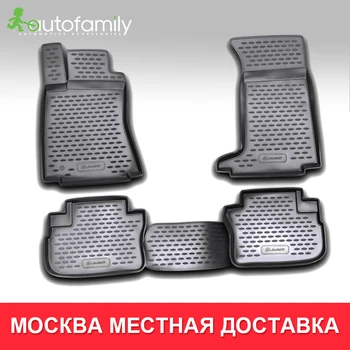 

напольный коврик для CADILLAC CTS 06/2007->, 4WD, безопасный противоскользящий коврик, 4 шт. (полиуретан)
