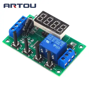 

Voltage Detection Switch DC Undervoltage and Overvoltage Protection MCU Control Voltage Comparison Relay Module with Housing