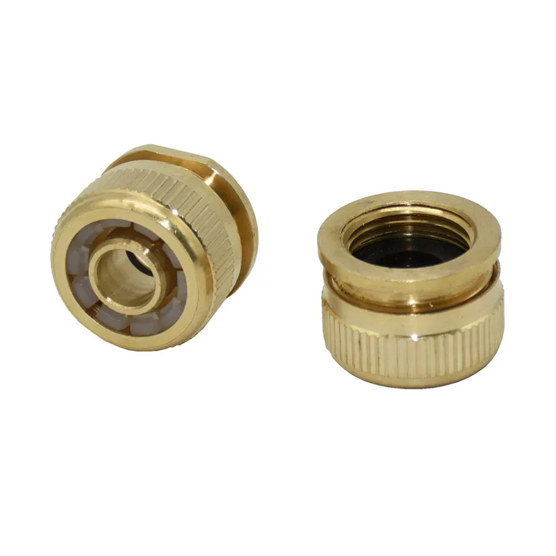 Garden hose 1/2" to 3/8" Barb reducing connector 16MM to 8/11 irrigation hose connector straight body pipe Repair 5pcs