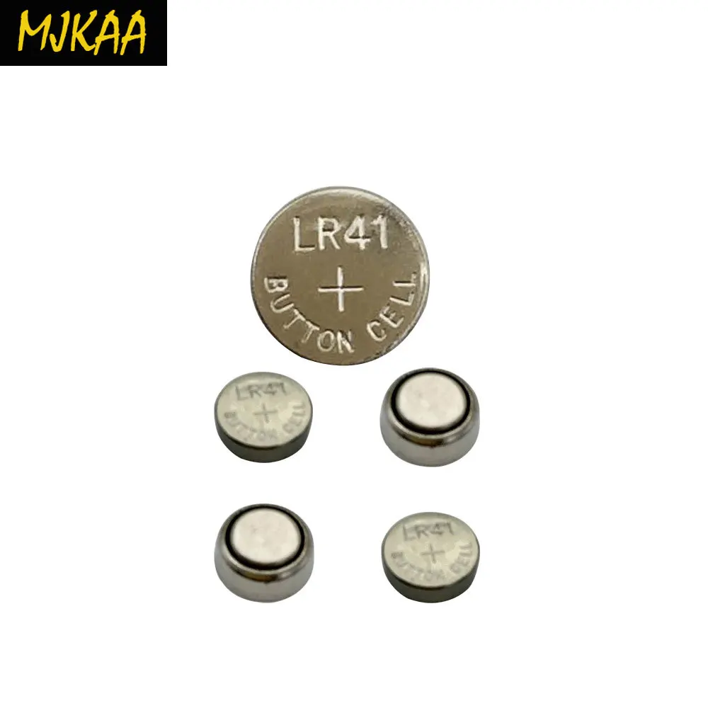 500 шт./лот LR41 AG3 SR41W 392 192 GP192A LR736 кнопочный аккумулятор батареи Сион для фонарей