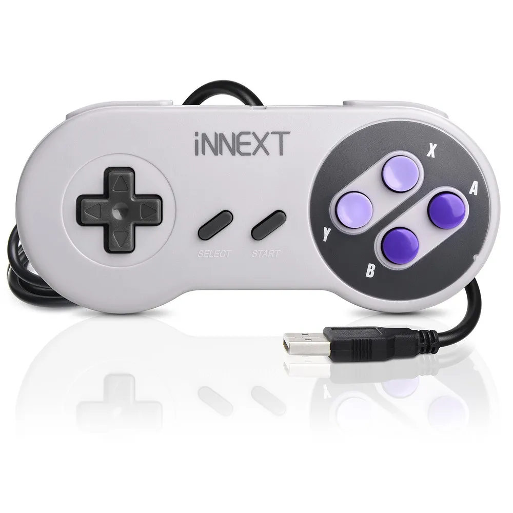10 /  Ŭ  USB 2.0  Ʈѷ  е ̽ƽ Windows PC MAC ǻ SNES Ʈ  