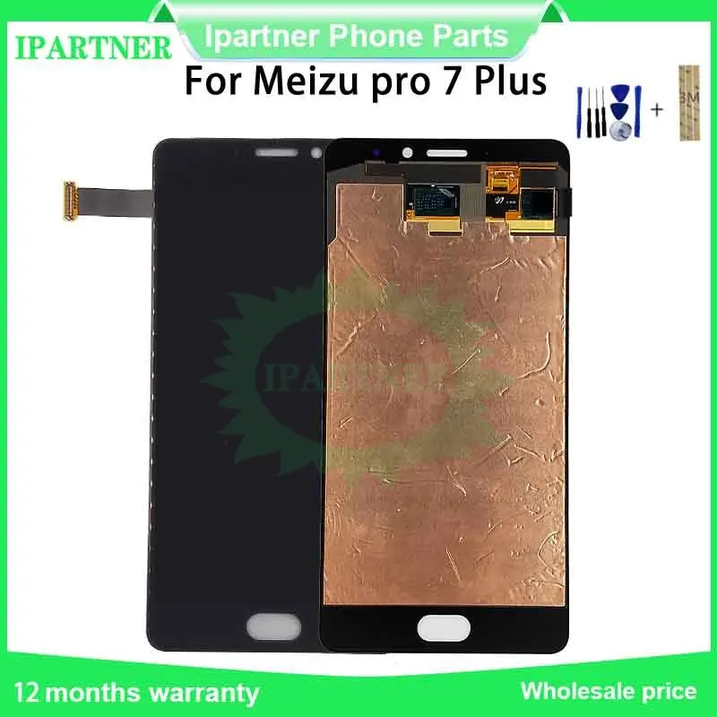 Для Meizu Pro 7 plus ЖК-дисплей Сенсорная панель дигитайзер сборка 5 дюймов ЖК-для Plus