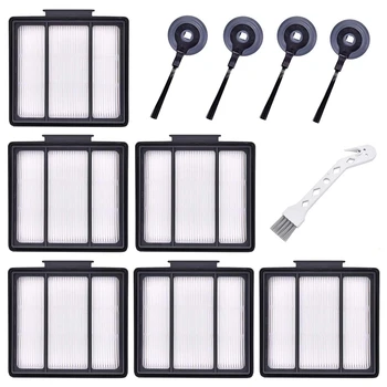 

11Pack Replacement Parts HEPA Filter and Side Brushes for Shark ION Robot RV700-N RV720-N RV750-N RV850 RV850BRN RV851WV RV850BR