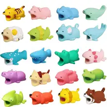 Animal Bite USB Cable Protector Cable Organizer Data Line Management Charging Safe Protection Cable Winder For iPhone 5 6 6s 7 8 Animal Bite USB Cable Protector Cable Organizer Data Line Management Charging Safe Protection Cable Winder For iPhone 5 6 6s 7 8