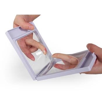 

Custom gemstone showing plastic membrane jewelry display