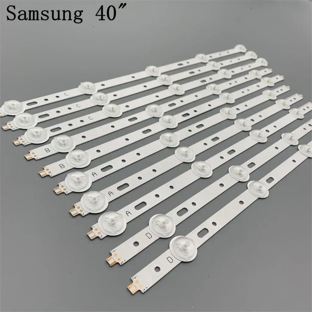 LED backlight 4/5lamp for Samsung 40inch TV SVS400A73 40D1333B 40L1333B 40PFL3208T LTA400HM23 SVS400A79 40PFL3108T/60 afbeelding