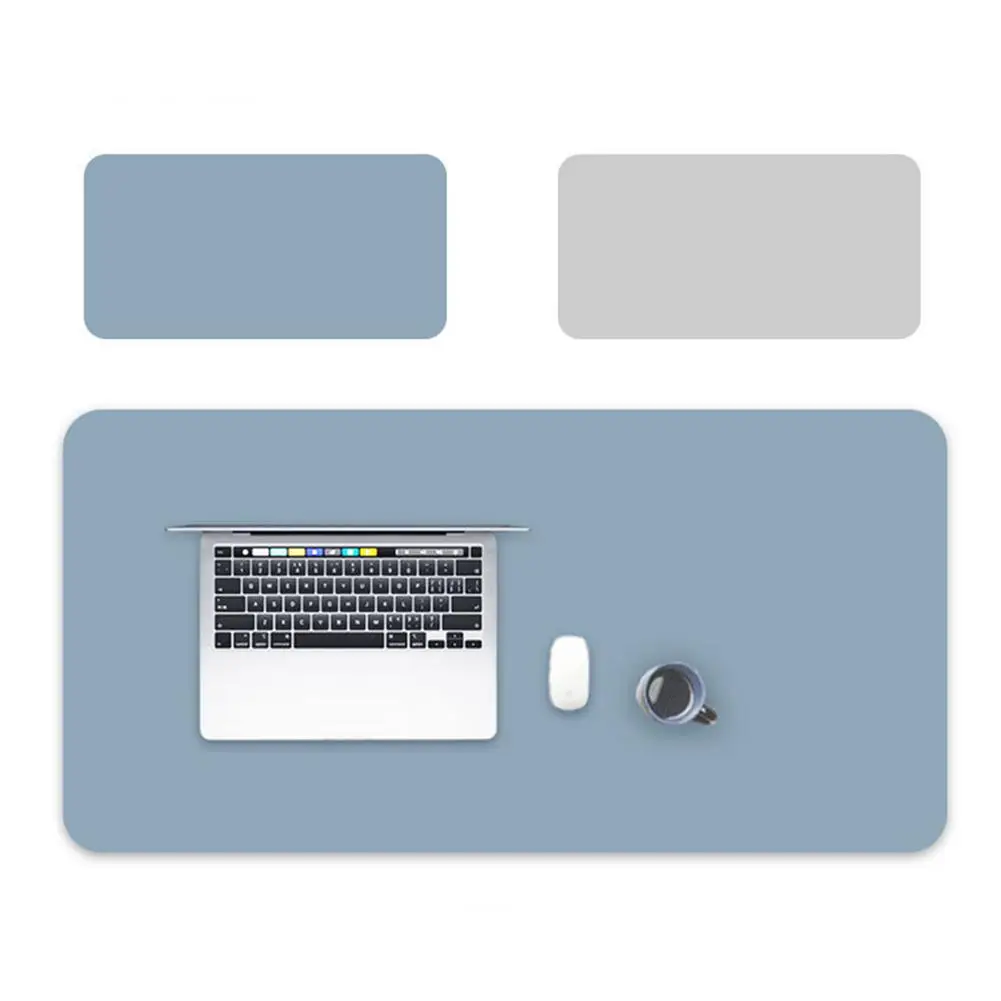 

Double-side PU Leather Mouse Pad Gamer Waterproof Portable Large Desk Mat Computer Laptop Mousepad Keyboard Table Cover 80x40cm