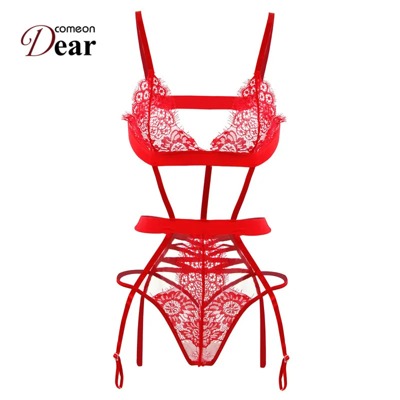 Comeondear боди костюм женское сексуальное белье Тедди с маской для ...