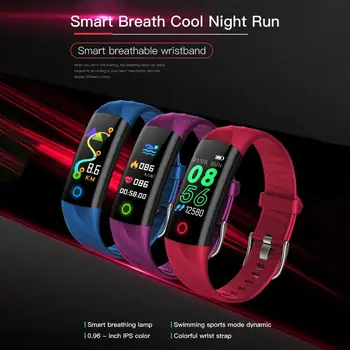 

S5 IP67 Waterproof Color Screen Multi-Sports Heart Rate Monitor Smart Bracelet