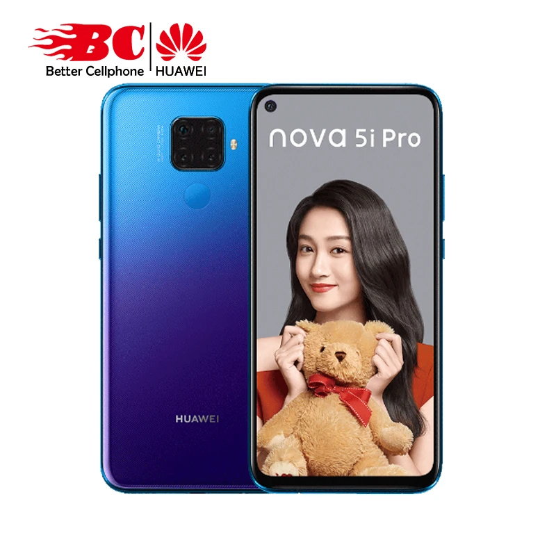 Оригинальный смартфон Huawei Nova 5i Pro Kirin 810 Восьмиядерный 4000 мАч GPU 48 МП Google play 20 Вт