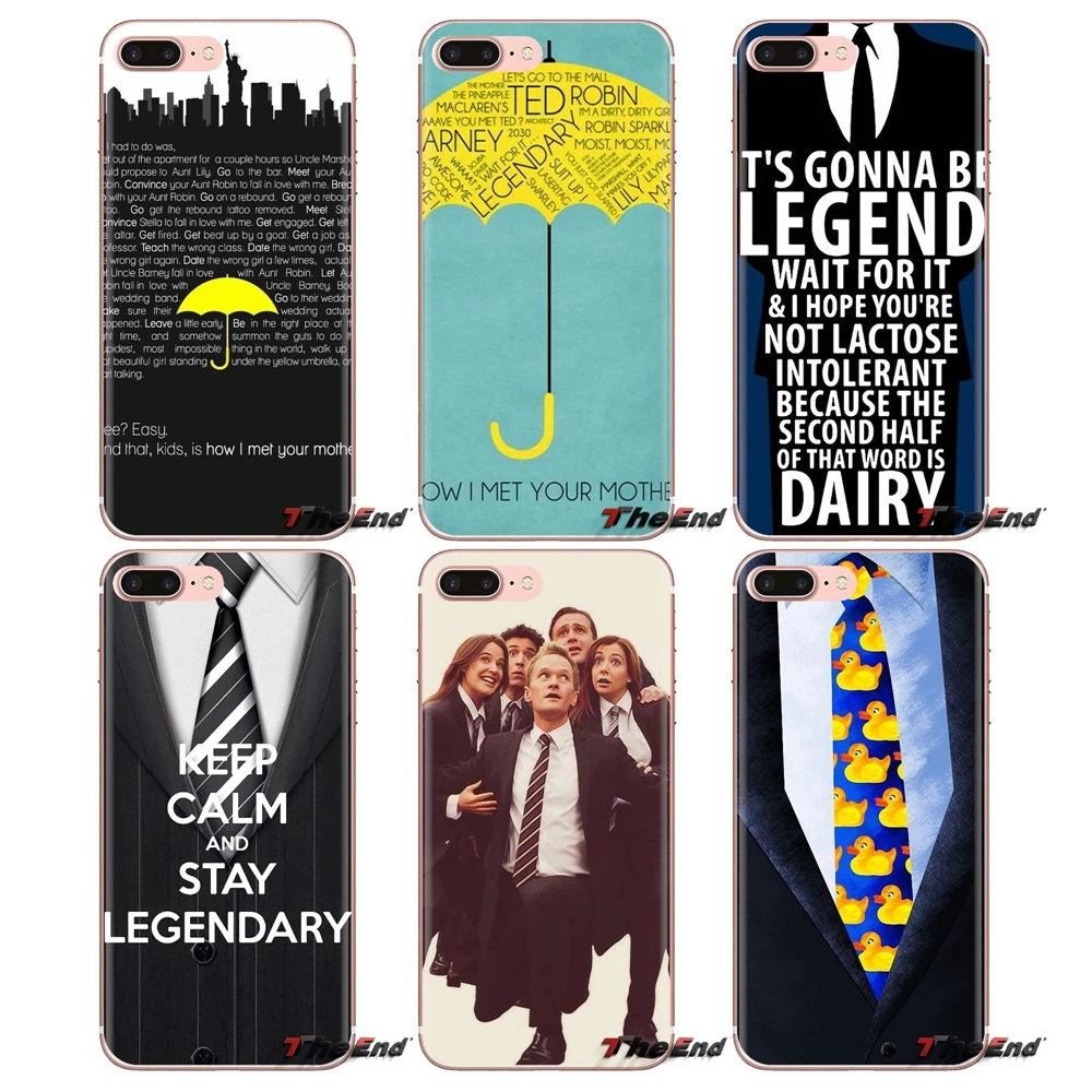 Для iPhone XS Max XR X 4 4s 5 5S 5C SE 6 6S 7 8 Plus samsung Galaxy J1 J3 J5 J7 A3 A5 Силиконовые чехлы HIMYM How I Met вашей