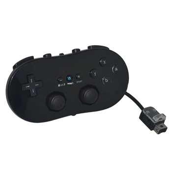 

​ Portable Video Games USB Game Controller Classic Wired Game Joystick Gamepad for Nintendo Wii First/ Second Generation Console