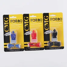 Пластиковый свисток судьи, футбольные свистки, болельщики, цветные свистки, спортивные принадлежности