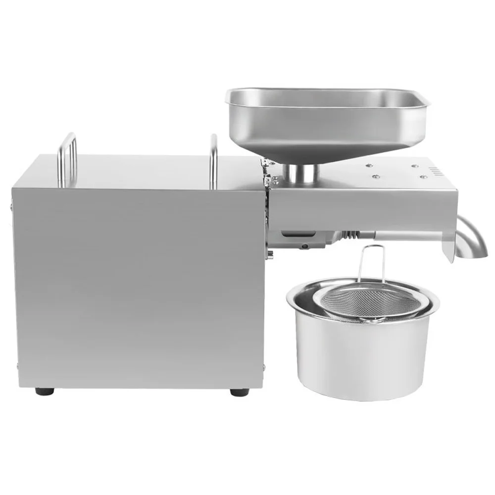 Small household oil press, intelligent stainless steel kitchen appliances, peanut oil edible oil processing equipment 2