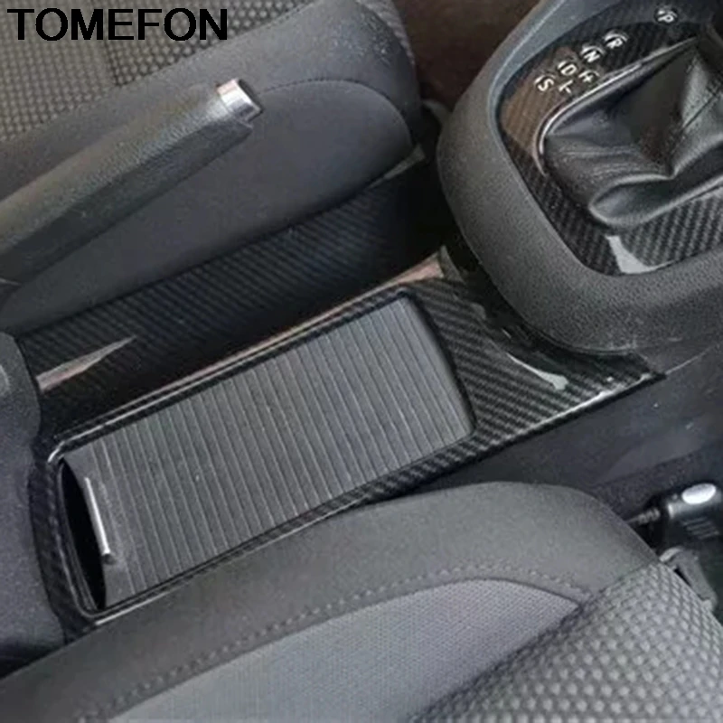 TOMEFON для Volkswagen Golf 6 MK6 2010 2011 2012 LHD коробка переключения передач переднее сиденье держатель стакана воды панель Крышка отделка Аксессуары ABS