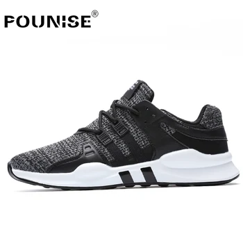 

Men Casual Shoes 2019 brand men sneakers Lightweight Lace-up Walking shoes Fashion Sneakers trainer Male Footwear plus 39-48
