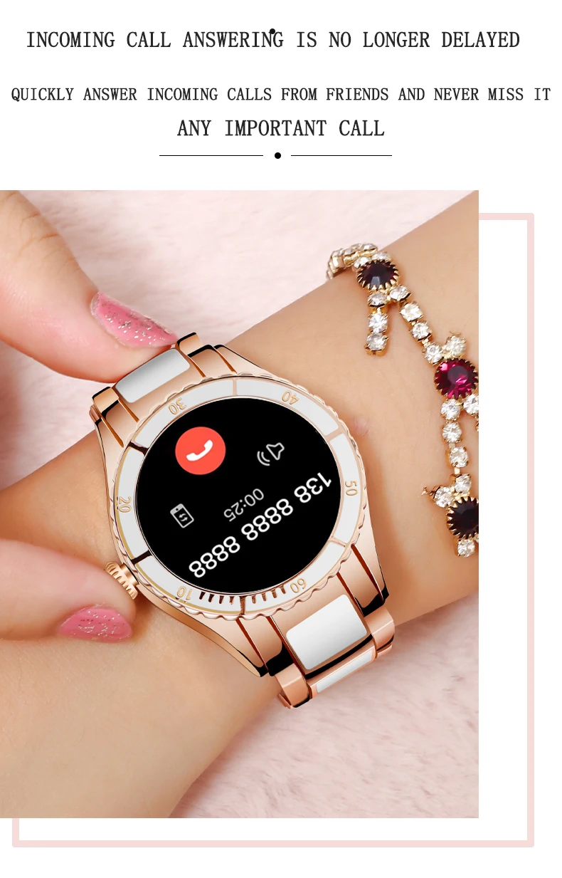 Z73 Smart Watch Women's Sports Music Player DIY Custom Smartwatch Sleep Monitor Fitness Tracker Lady Girl Bracelet Wristwatch