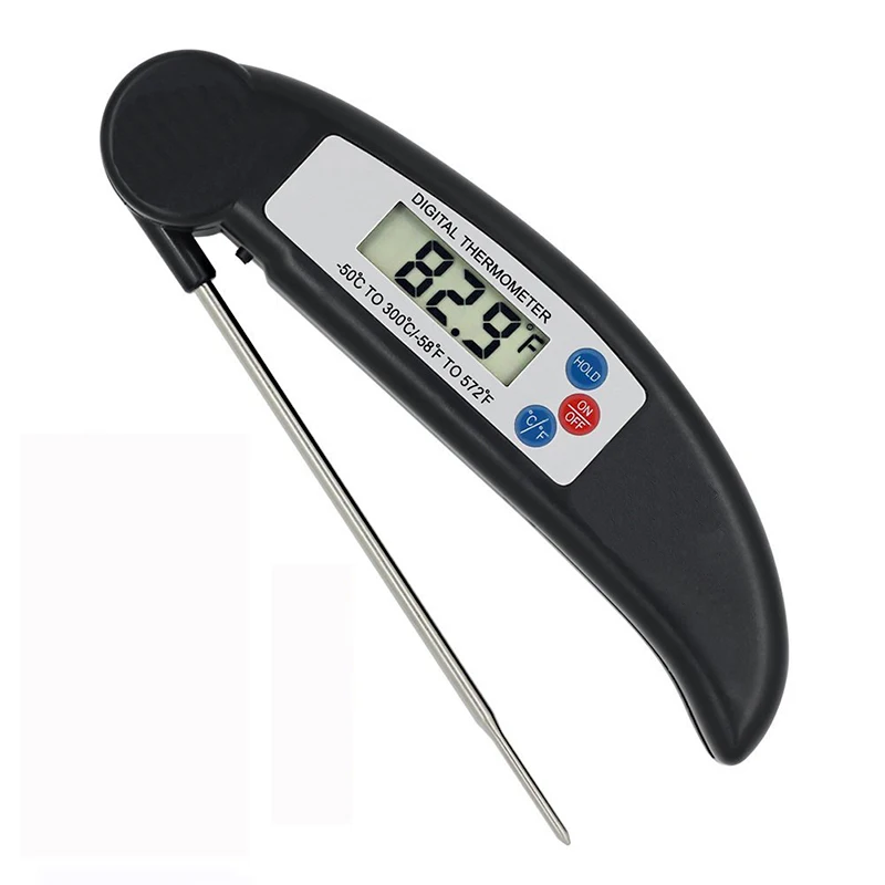 

Baking Pen LED Digital Kitchen Foldable Probe Thermometer Electronic Temperature Probe For Liquid Barbecue Cooking Tools