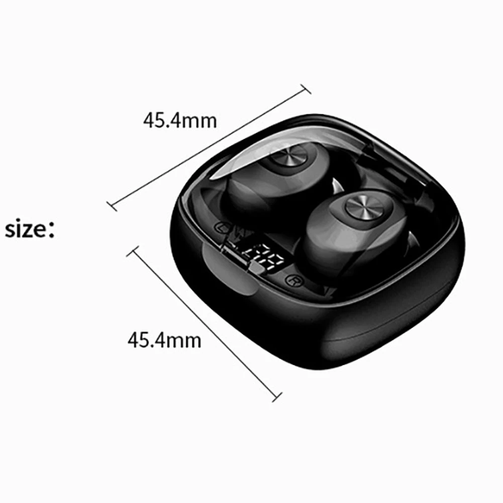 Bluetooth Earphones True Wireless Headphones 5 0 TWS in Ear Earbuds IPX5 Waterproof Mini Headset 3D Stereo Sound Sport Earphones