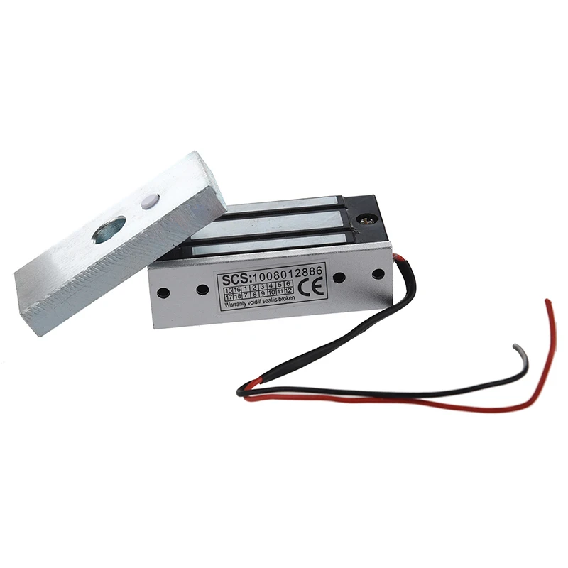 

Hot 3C-60kg 130LBs Holding Force Electric Magnetic Lock for Door Access Control System Electromagnet Fail-Safe NC Mode