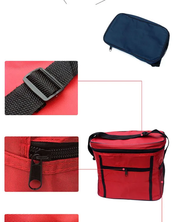 Новая водонепроницаемая сумка для обеда, сумка-холодильник для стейка, теплоизоляционная сумка, утолщенная, складная, сохраняющая свежесть, изоляционная, упаковка для льда, Frio Box