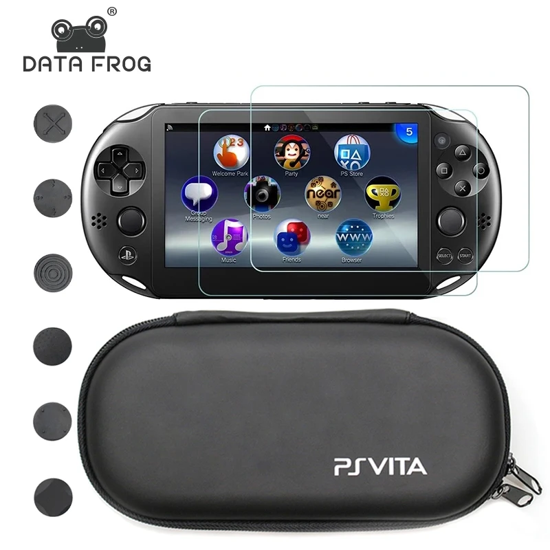 Data Frog Protective Bag Pouch For Sony Ps Vita 1000/2000 Storage