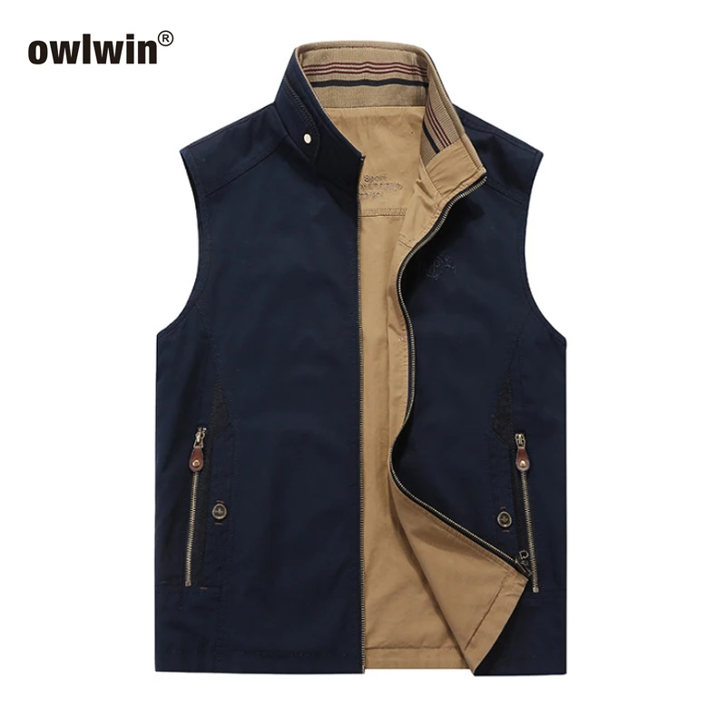 

2019 Fishing Jacket Fishing Vest Vest Male Soil Leisure Outdoor Spring and Summer Photography Vest Reversible Cotton Fishing