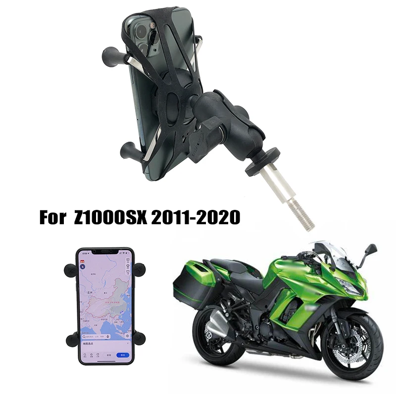 

Z1000SX Phone Action Camera Holder Motorcycle GPS Navigation Bracket For Kawasaki Z1000 SX Z 1000SX 2011-2021 2017 2018 2019 20