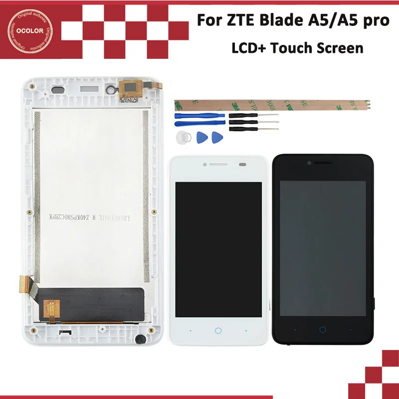 Ocolor для zte Blade A5 pro ЖК дисплей и сенсорный экран с рамкой инструментами клеем|screen