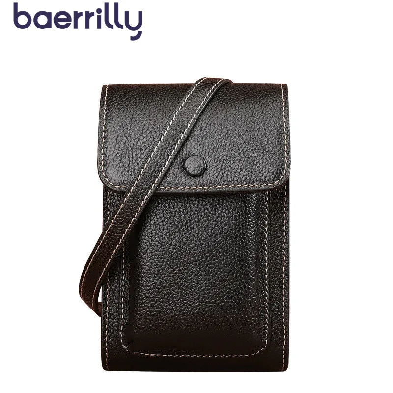 

2019 New Fashion Genuine Leather Handbags Women Shoulder Bags Female Small Bag For Phone Crossbody Bag For Women Bolsa Feminina