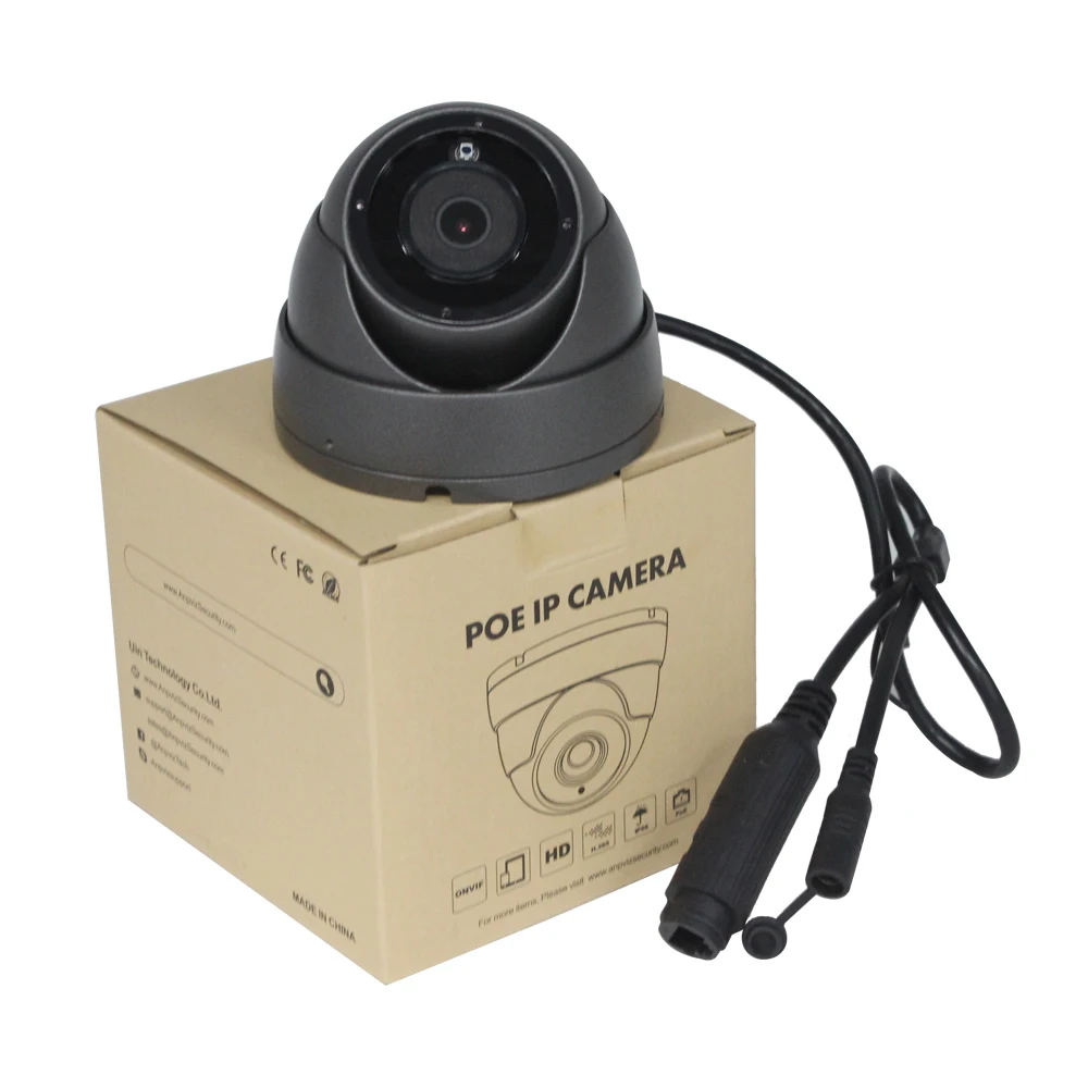 Hikvision совместимая 5MP револьверная ip-камера для улицы/помещения 2592x1944 купольная камера видеонаблюдения встроенный микрофон
