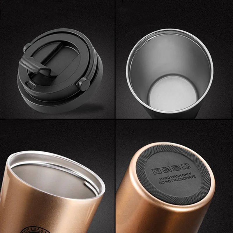 ELEG-coffee Boy, 500 мл, Термокружка для кофе, Термокружка, вакуумная колба, термосы для чая, стакан из нержавеющей стали, Женская Термокружка, кофе
