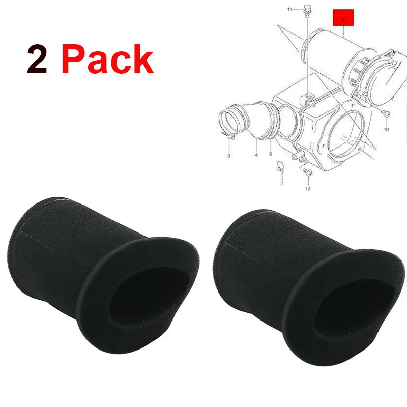 Air Filter 2PC For Suzuki Motorcycle GN250 TU250 GN125 TU125 GS125 EN125 -13780-38301 air filter cleaner air filter motorcycle air filter motocross air filter