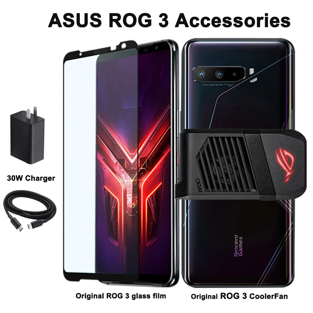 Чехол для телефона Asus ROG 3 пленка ROG3 6 59 &quot антибактериальная 9D 2.5D Оригинальная