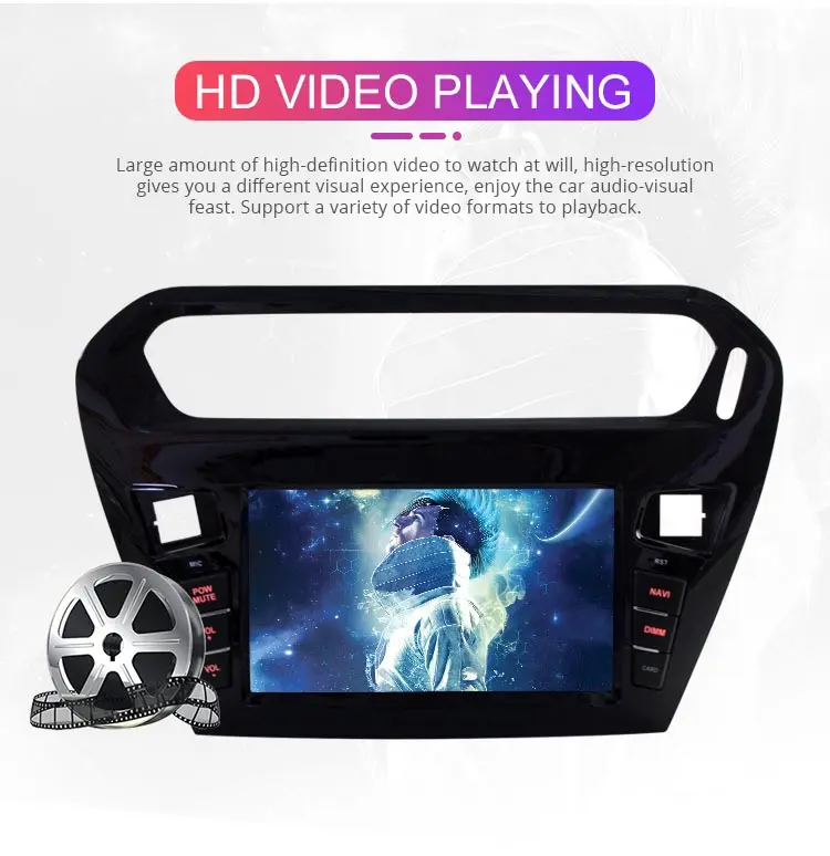 Excellent Besina Android 9.0 Car DVD Player For peugeot 301 Citroen Elysee Radio 2013 2014 2015 2016 Multimedia GPS Navi WIFI Octa C 4