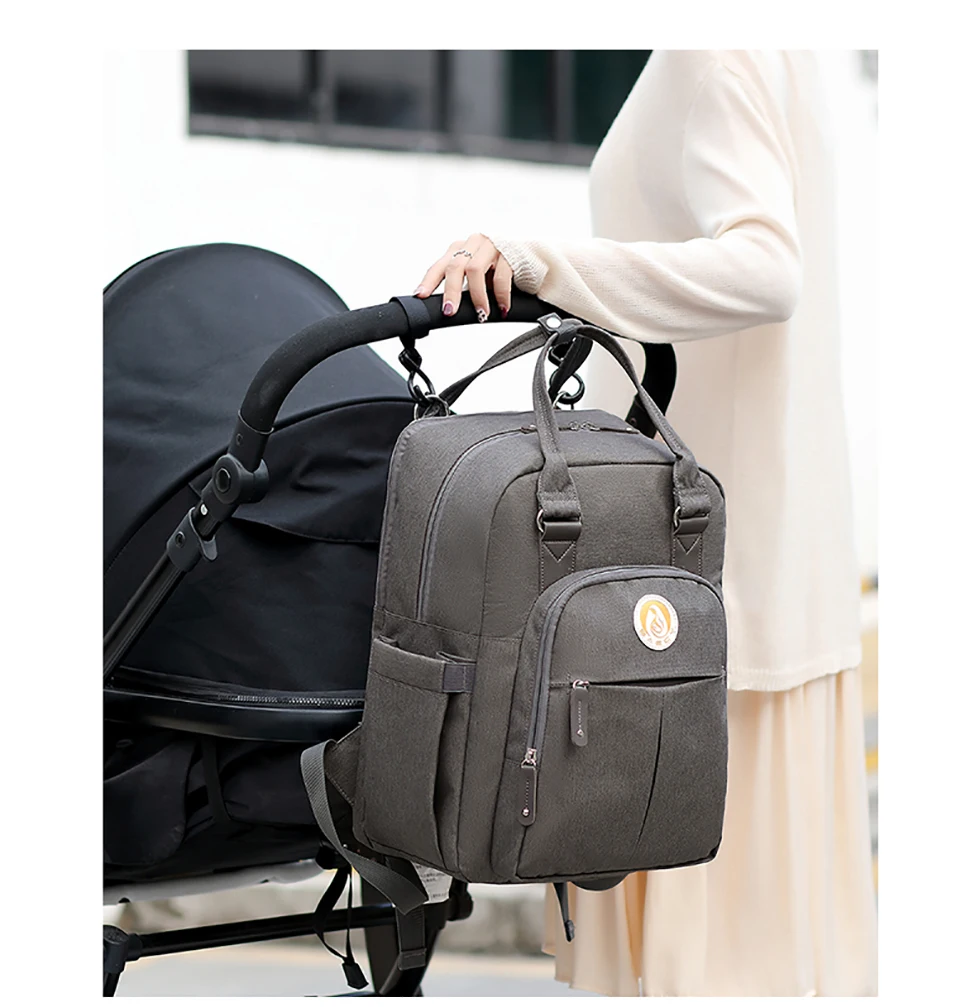 Модная сумка для подгузников для беременных, водонепроницаемая, высокое качество, Мумия, многофункциональный рюкзак для путешествий, большая емкость, детские сумки для подгузников для мам