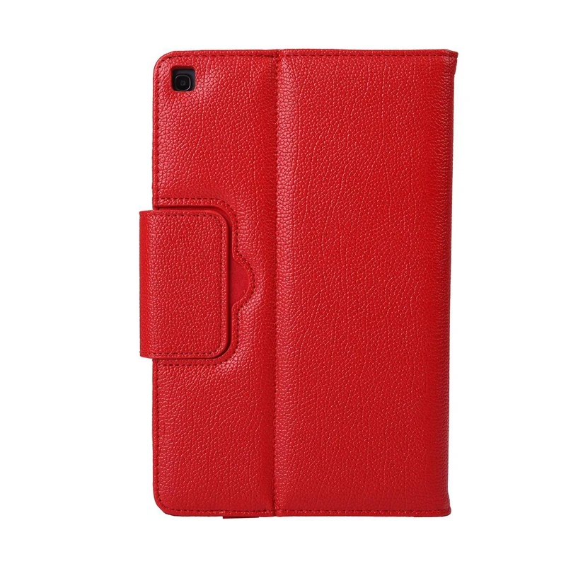 Клавиатура чехол для Samsung Galaxy Tab a 10,1 Sm-T510 Sm-T515 T510 T515 чехол клавиатура+ клавиатура - Цвет: Red