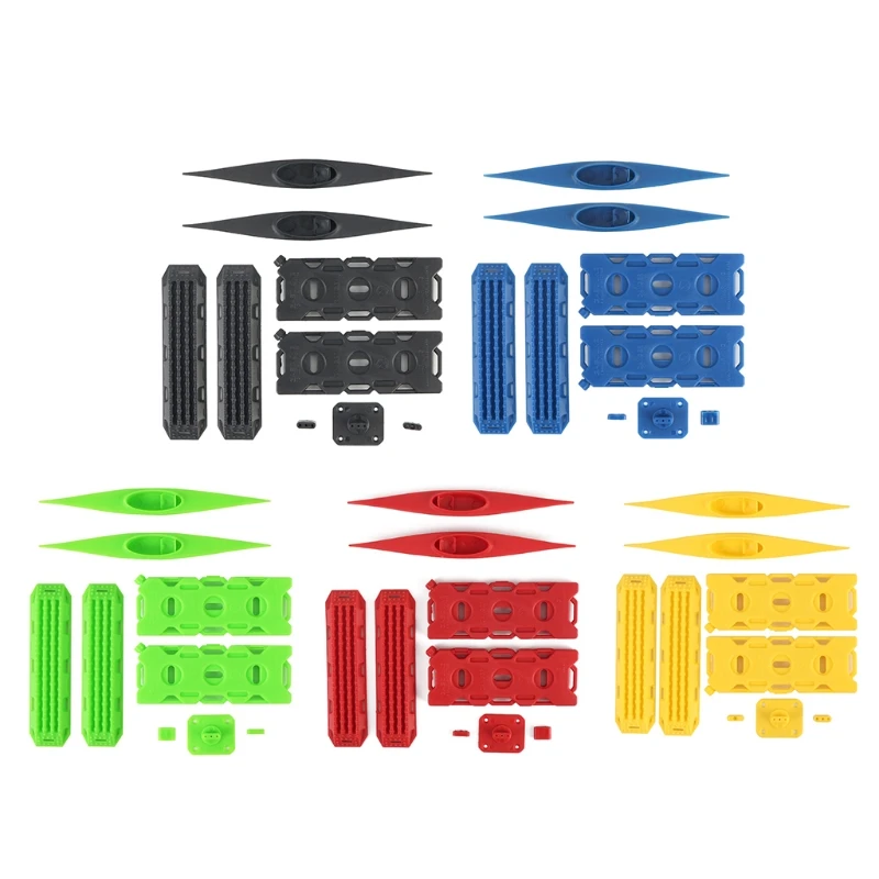 

Mini Decoration Parts Escape Board Oil Tank Yacht Kit for 1/8 1/10 RC Simulation Climbing Model Decorative Accessories