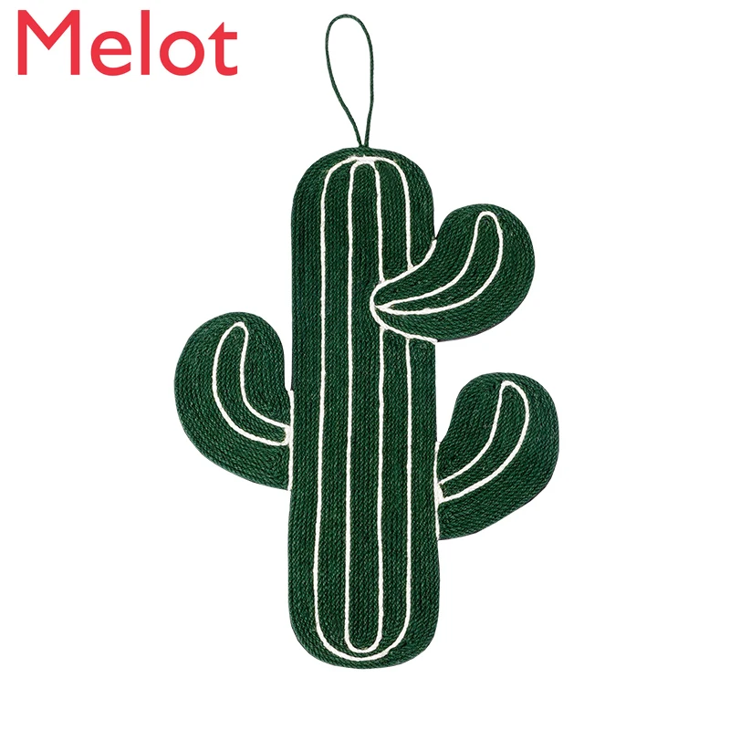 

Cactus Cat Scratching Pad Cat Scratch Board No Dandruff Sisal Anti-Scratching Sofa Protection Scratching Board Cat Supplies