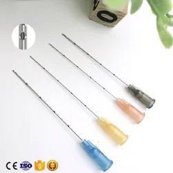 top selling micro Blunt tip cannula needle for dermal Filler injection 22g 50mm 70mm 50pcs per box