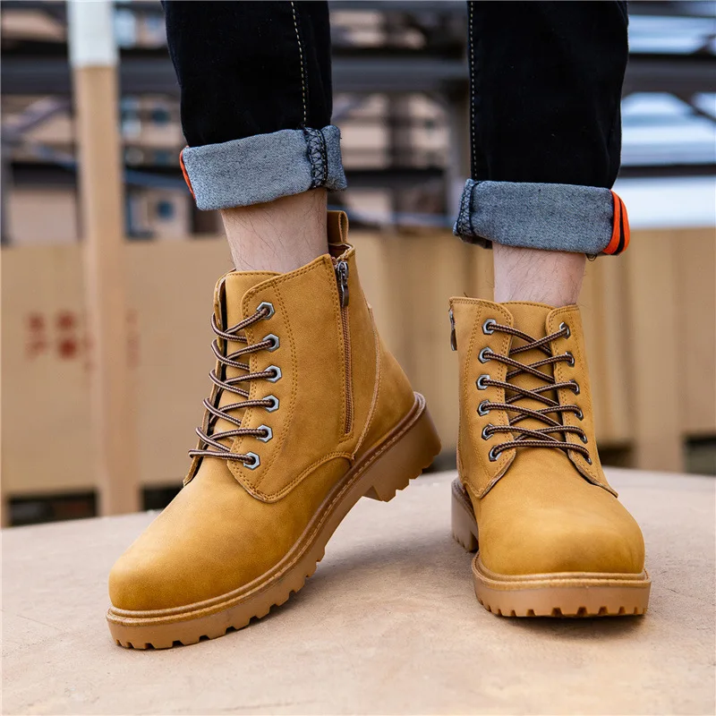 

Winter Warm Boots Men \ 'S Leather B