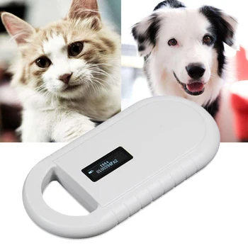 

ID Pet Scanner Rechargeable Portable Handheld Tag USB OLED Display FDX-B 134.2Khz Decoder Animal Chip Reader Microchip Dog Cat
